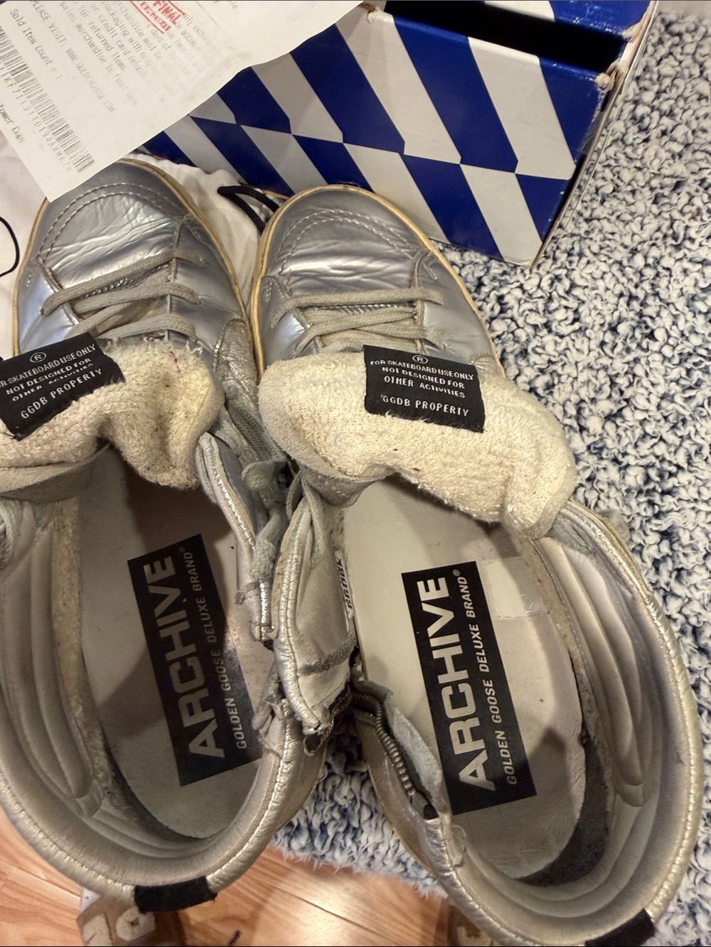 Golden Goose Slide Archive Edition - with receipt, box, & dust-bag - outstanding - Picture 8 of 13